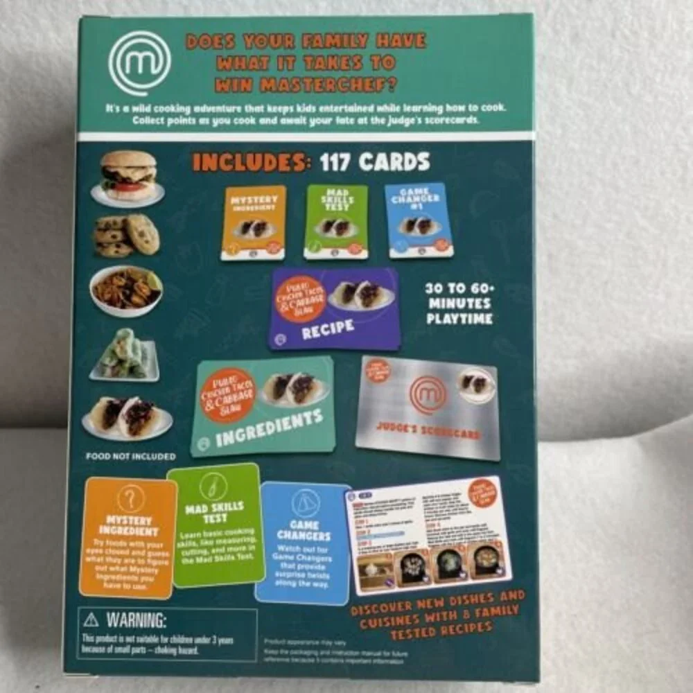 MasterChef Family Cooking Game. Turn Mealtime into Game Time! Great Fun New